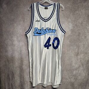 1996 Asics Mitsubishi Diamond Dolphins Larry Lewis 40 Game Worn Jersey 6XL Japan